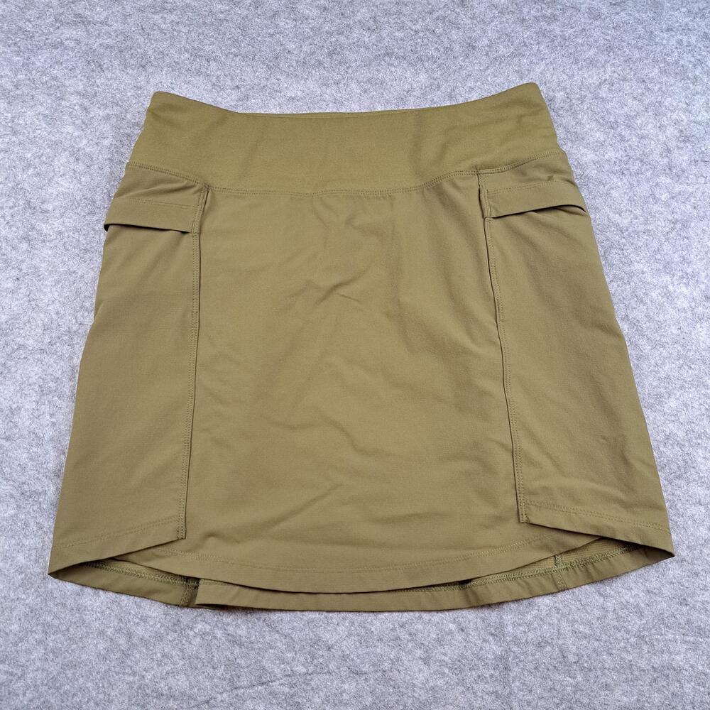 REI Co-op Skirt Womens Small Green Stretch Nylon Stretch Outdoor Hiking Pockets